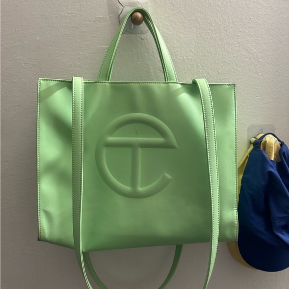Telfar Light Green Tote Bag - Picture 1 of 9